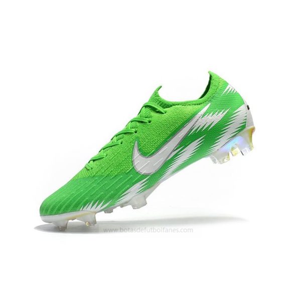 Nike Mercurial Vapor Elite FG para Mujeres Verde Plata